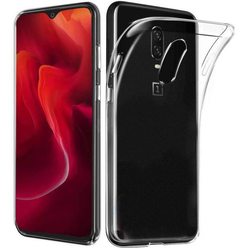 Oneplus 6t Coque De Téléphone Oneplus 6t Crystal Case Oneplus 6t Coque En Gel Transparent Transparent Mince En Gel Tpu Silicone Cover Bumper