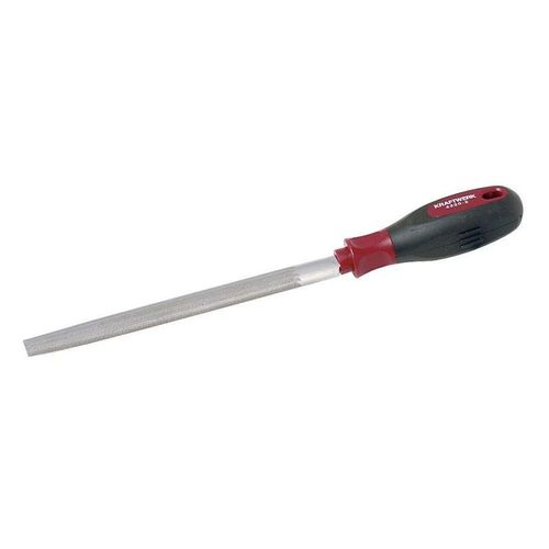 Lime demi-ronde emmanchée ergokraft