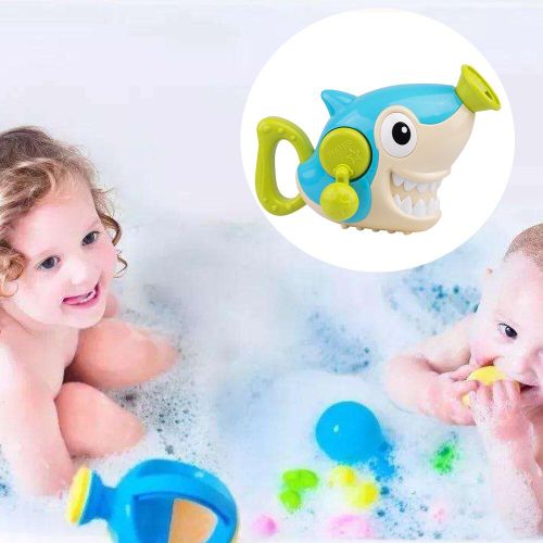 Jeu Interactif Crocodile Requin Piscine Enfants Bain Main Manivelle Bord De Mer Mignon Drôle Animal Forme Eau Spray Jouet