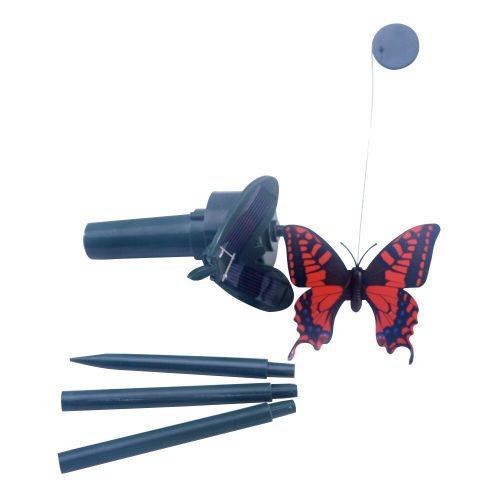 Nouvelle Vibration Énergie Solaire Danse Volant Flottant Papillons Colibri Jardin Pieu Décoratif