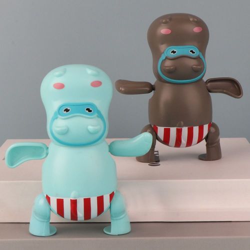 Piscine Horloge Natation Bébé Bassin Enfants Bain Jouet Enfant En Bas Âge Maison Salle De Bain Flottant Enfants Cadeau Hippopotame Ours Dessin Animé Animal