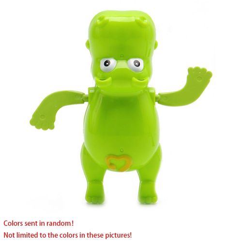 Flotteur Hippopotame Couleur Aléatoire En Plastique Bébé Bain Animal En Forme De Sécurité Unisexe Horloge Mignon Drôle Dabbling Jouet