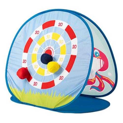 Drôle Double Face Pour Enfants Sport Cornhole Conseil Haricot Sac Requin Thème Fête Lancer Jeu Jouet Intérieur Extérieur Pliable Jeter