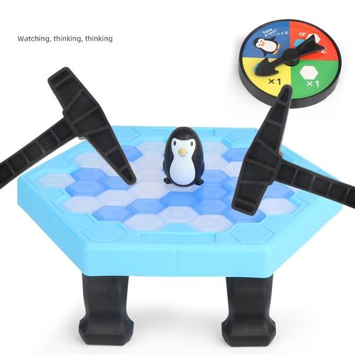 11.5cm Pingouin Piège Conseil Mini Jeu Interactif Divertissement Table Jouets Anti-Stress Enfants Adultes Bureau Partie Jeu Jouets Cadeau