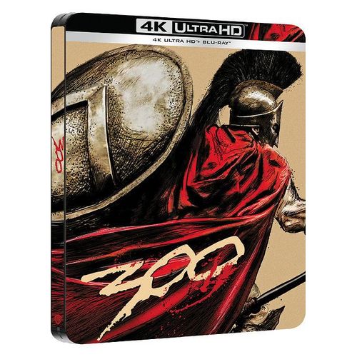 300 - 4k Ultra Hd + Blu-Ray - Boîtier Steelbook Limité