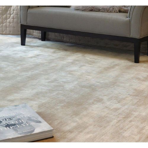 Tapis De Salon Fait Main Titane 175x250 Cm Beige - Novatrend