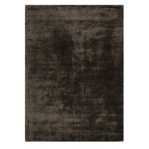 Tapis De Salon Fait Main Titane 175x250 Cm Noir - Novatrend
