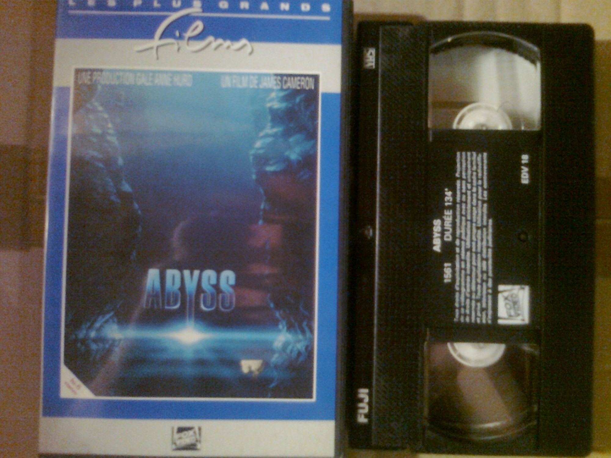 Cassette Video Vhs - Abyss