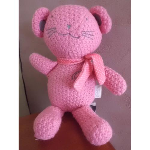 Peluche Souris Rose Orchestra