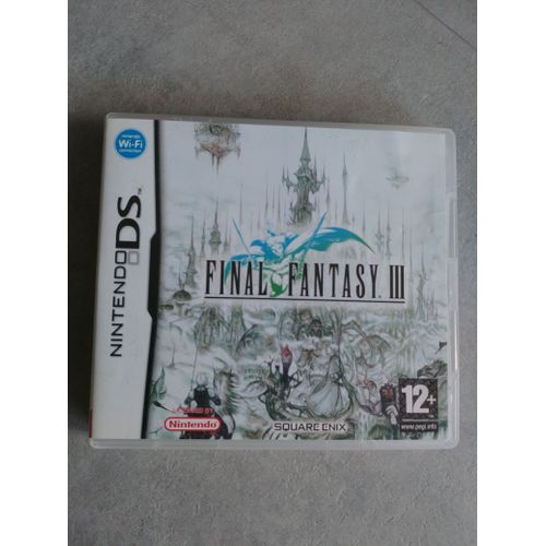 Boîtier De Jeu Final Fantasy Iii Nintendo Ds