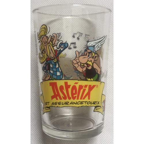 Verre A Moutarde Astérix Et Assurancerourix, Astérix Et Obélix, Bd, Bande Dessinée, Figurine, Goscinny, Uderzo