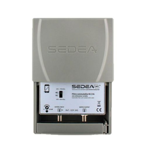 FILTRE ATTÉNUATEUR 4G ¿ 5G | UHF (21-60 OU 21-48) SEDEA