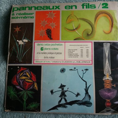 Panneaux En Fils À Réaliser Soi-Même, Avec Plans Cotés