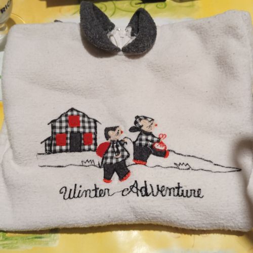 Pyjama Sans Pied - " Teddy Boom " - " Winter Adventure " - 3 Mois