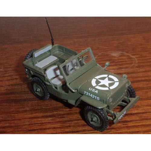 Voiture Jeep Militaire Usa --Editions Atlas