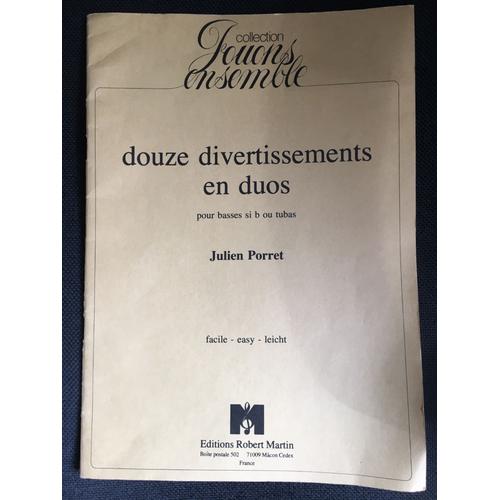 Douze Divertissements En Duos