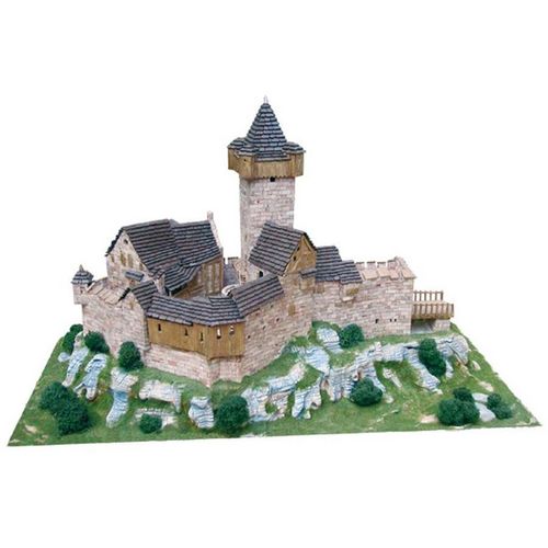 Chateau Burg Falkenstein (Autriche) - 7000 Pcs - 31 X 60 X 36 Cm - Dif 8/10 1/87 Aedes