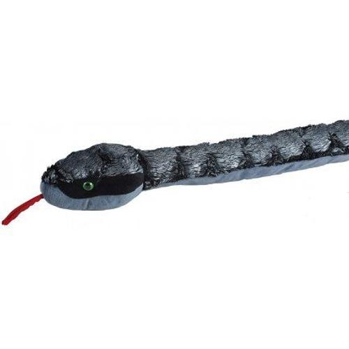 Peluche Serpent Metal 145 Cm - Peluche Licence Wild Animaux Exotiques - Reptiles - Enfant