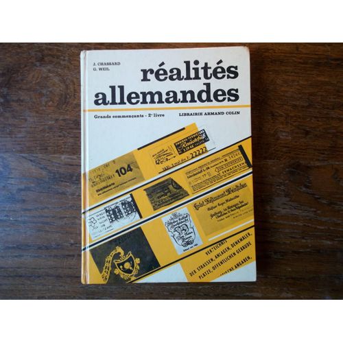 Réalités Allemandes 2éme Livre 1967