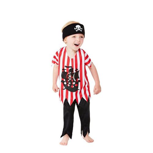 Déguisement Pirate Enthousiaste Pour Enfants Et Bébés (Taille 3-4a)