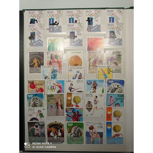 Collection 300 Timbres, Thème Jeux Olympiques