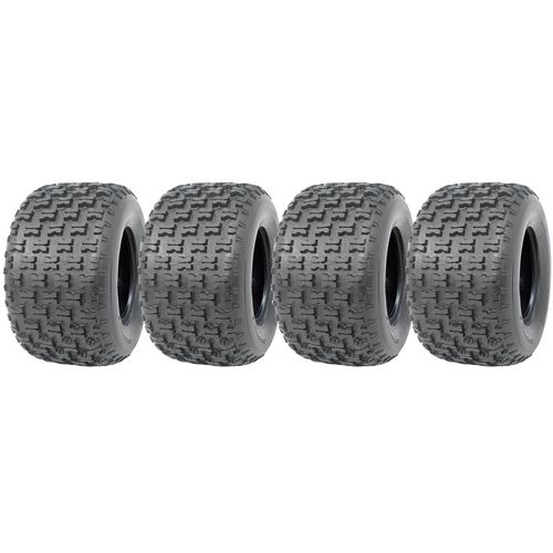 20x10.00-9 Slasher ATV Quad Tyres Wanda P336 E-Marked Road Legal Race (Set of 4)