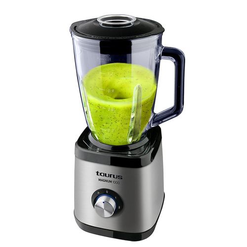 Blender Électrique Optima Magnum De 1,5l 1000w Argent Noir