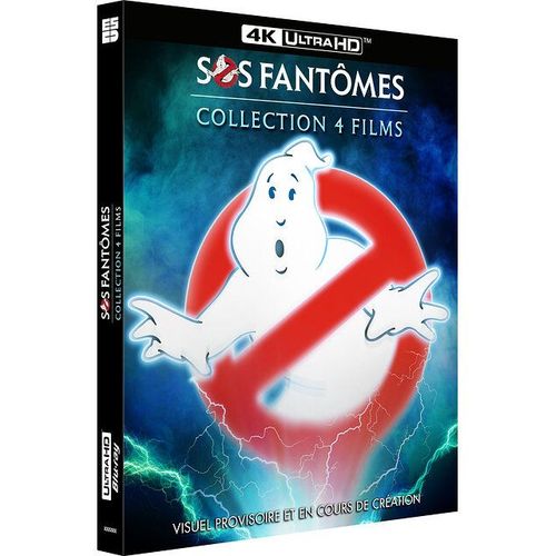 S.O.S Fantômes - Coffret Collection 4 Films : S.O.S Fantômes + S.O.S Fantômes Ii + S.O.S Fantômes : L'héritage + S.O.S. Fantômes : La Menace De Glace - 4k Ultra Hd