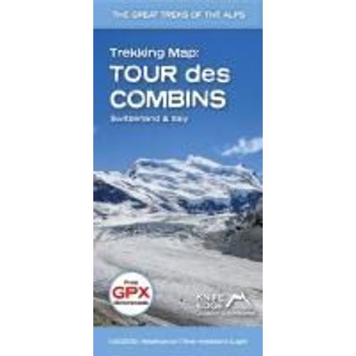 Trekking Map: Tour Des Combins: 1:40,000