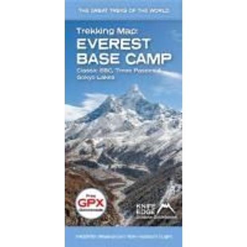 Everest Base Camp Trekking Map: Classic Ebc, Three Passes & Gokyo Lakes