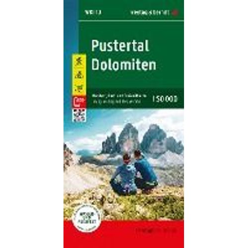 Pustertal - Dolomiten, Wander-, Rad- Und Freizeitkarte 1:50.000, Freytag & Berndt, Wki 10