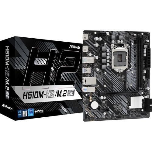 Asrock H510m-h2/m.2 Se, Intel H510, 1200, Micro Atx, 2 Ddr4, 2 Hdmi,