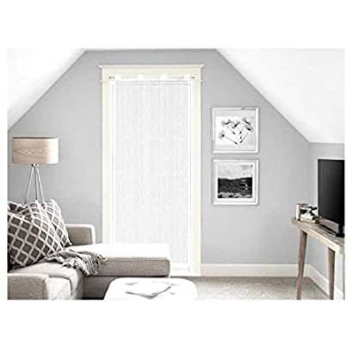 Soleil D'ocre Maelis Brise Bise, Polyester, Blanc, 90x200 Cm