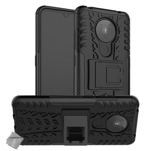 Housse Etui Coque Rigide Anti Choc Pour Nokia 5.3 + Film Ecran - Noir