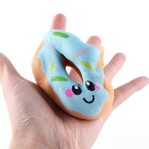 Jouets De Beignets À Montée Lente Spongieuse Pour Enfants Anti-Stress Crème De Beignet Douce Parfumée Tours Drôles Cadeaux D'anniversaire Magique