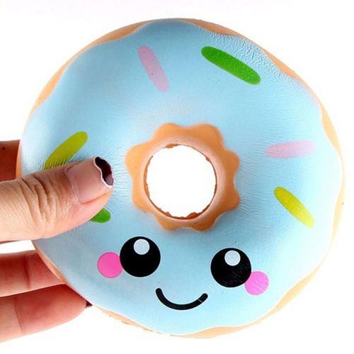 Beignets Anti-Stress Presser Jouets Spongieux Pour Enfants Doux Beignet Crème Parfumée Spongieux Lente Hausse Bébé Enfants Jouet Tours Drôles