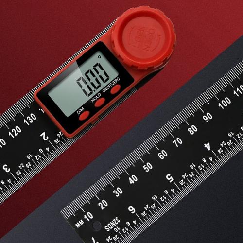 Règle d'angle numérique 200mm échelle goniomètre électronique rapporteur  inclinomètre goniomètre électronique rapporteur détecteur d'angle | Rakuten