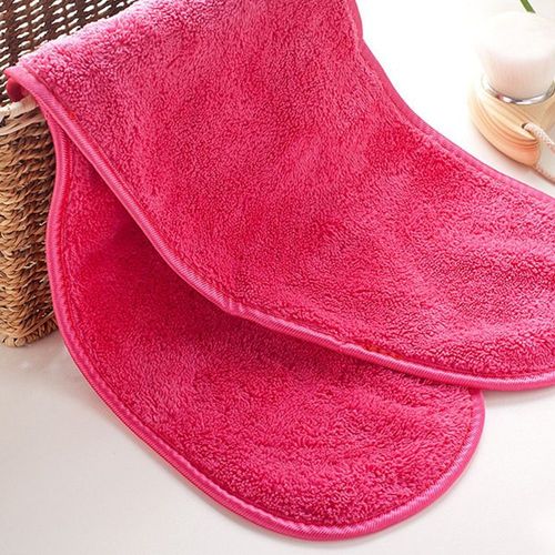 Microfibre Réutilisable Femmes Chiffon Facial Magique Visage Serviette Démaquillant Pour Sport Démaquillant Serviette Nettoyage Serviette De Lavage 