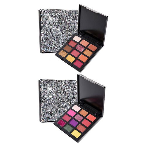 12 Couleurs Cosmétique Mat Fard À Paupières Poudre Palette Ombre À Paupières Nu Diamant Fard À Paupières Plateau Pour Le Maquillage 