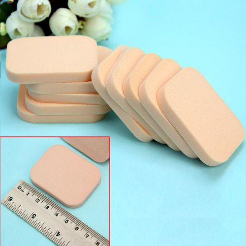 10 Pièces Éponge Douce Cellulose Compresser Cosmétique Bouffée Éponge De Lavage Du Visage Soins Du Visage Nettoyage Démaquillant Outils 