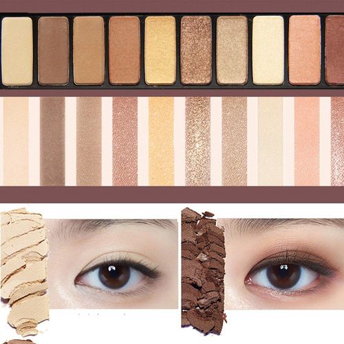 Mode Fard À Paupières Palette10colors Mat Fard À Paupières Palette Nue Paillettes Ombre À Paupières Maquillage Nu Maquillage Ensemble Corée Cosmétiques 