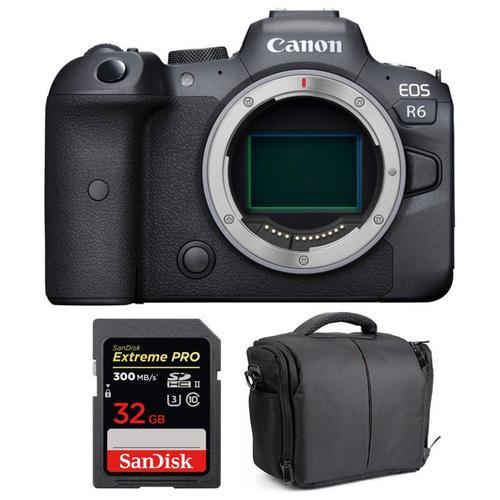 Canon EOS R6 Nu + SanDisk 32GB Extreme PRO UHS-II SDXC 300 MB/s + Sac | Garantie 2 ans