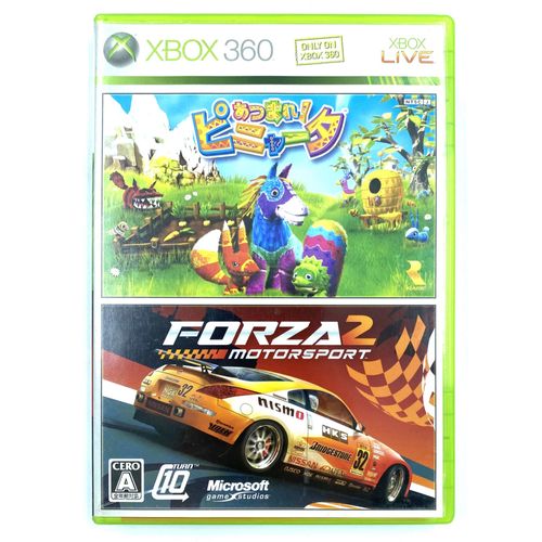 Jeu Xbox 360 Double Pack Viva Pinata Forza Motorsport 2 Import Japonais Ntsc-J