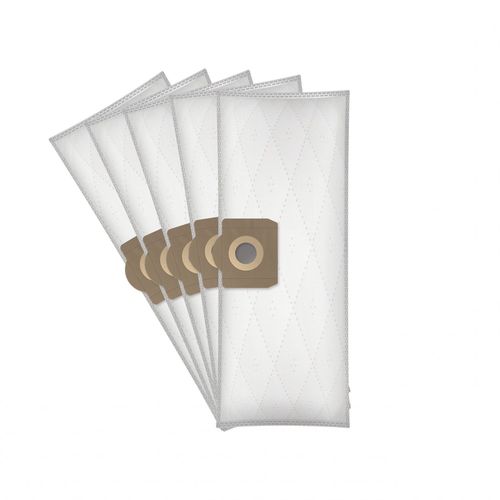 5x Wessper Sacs D'aspirateur Pour Karcher Wd4.200 Eu-I (1.347-700.0) (5 Pièces, Synthétique)