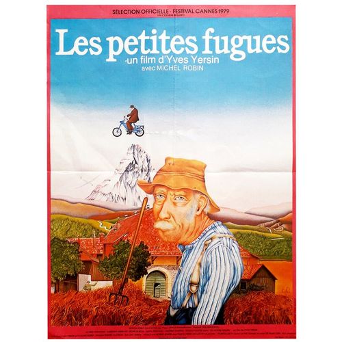 Les Petites Fugues - Véritable Affiche De Cinéma Pliée - Format 40x60 Cm - De Yves Yersin Avec Michel Robin, Fabienne Barraud, Fred Personne - 1979