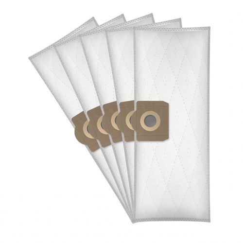 Wessper 5x Sacs D'aspirateur Pour Nilfisk Aero 20-01 230/1/50 Gb (5 Pièces, Synthétique)