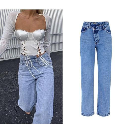 Jeans femme grande taille taille haute