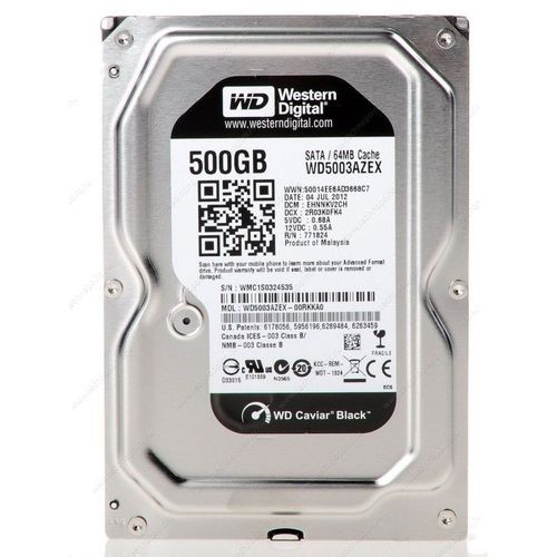 HDD 500 Go 3.5" WESTERN DIGITAL