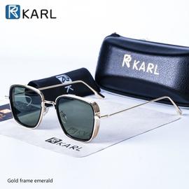 Carr lunettes de soleil homme de luxe marque m tal r tro