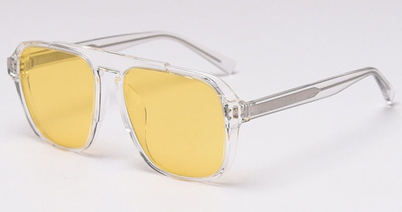 Peekaboo lunettes de soleil transparentes hommes Lunettes